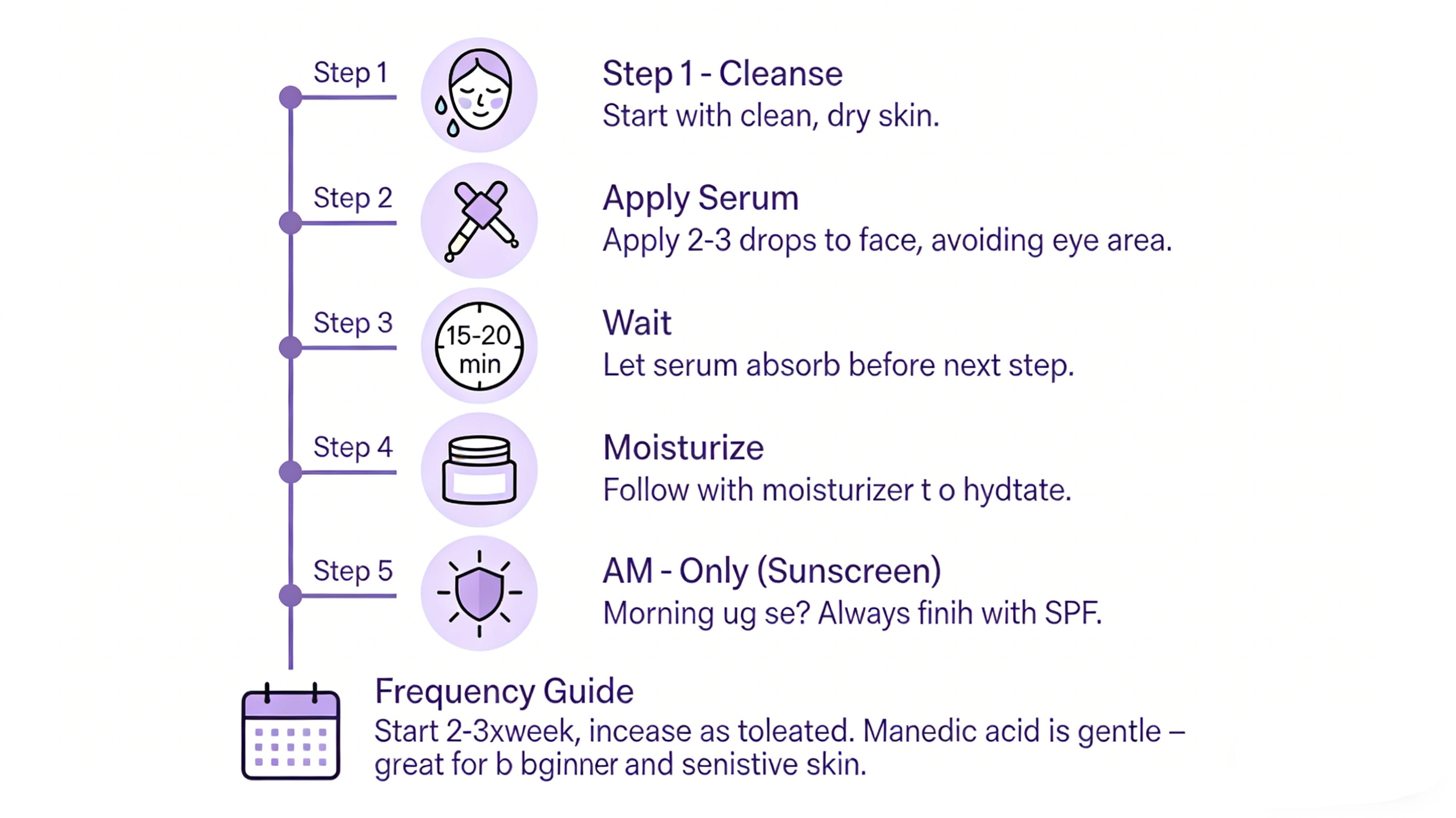 how to use mandelic acid serum​ - RYSUN