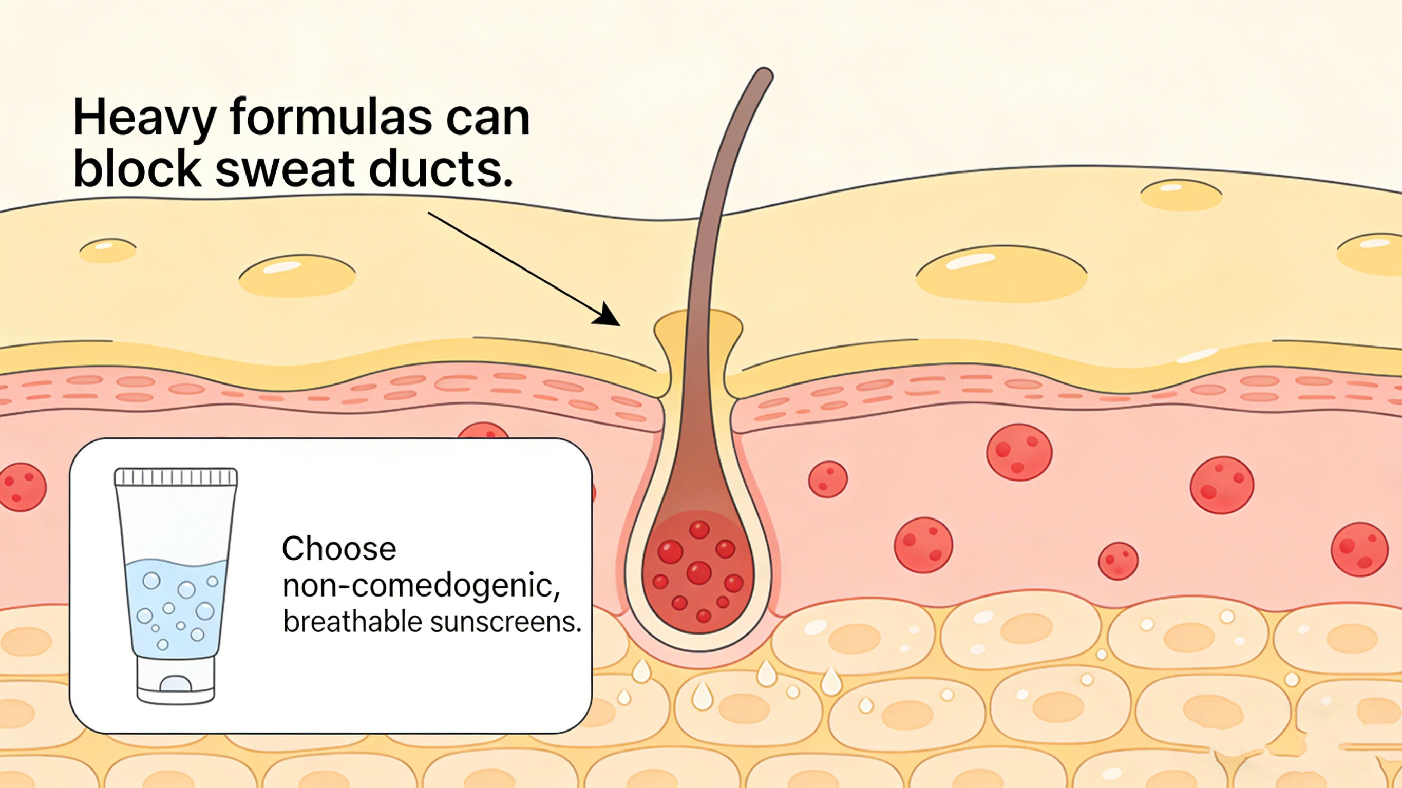 can sunblock cause heat rash - RYSUN
