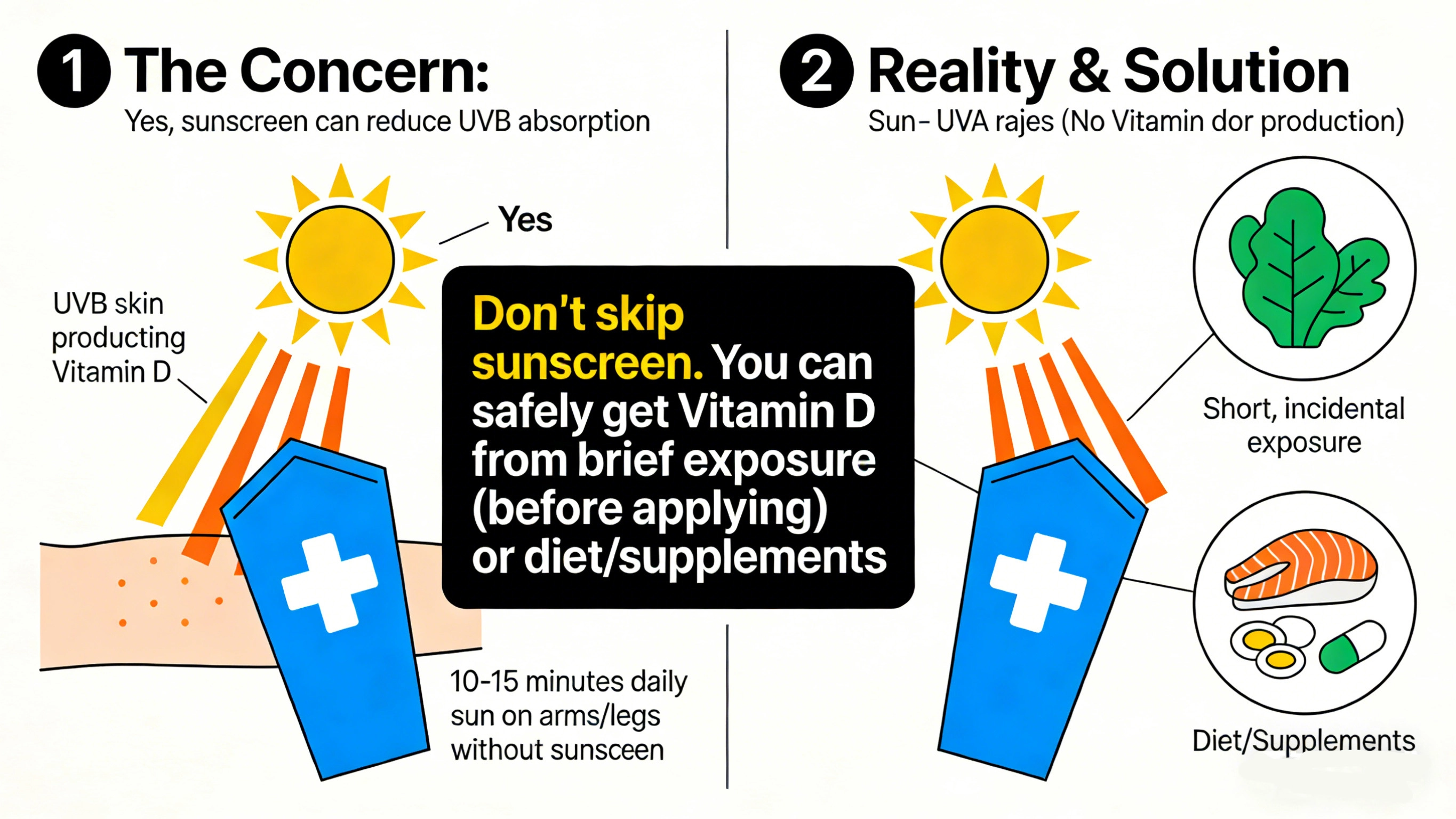Does sunscreen block vitamin D - RYSUN