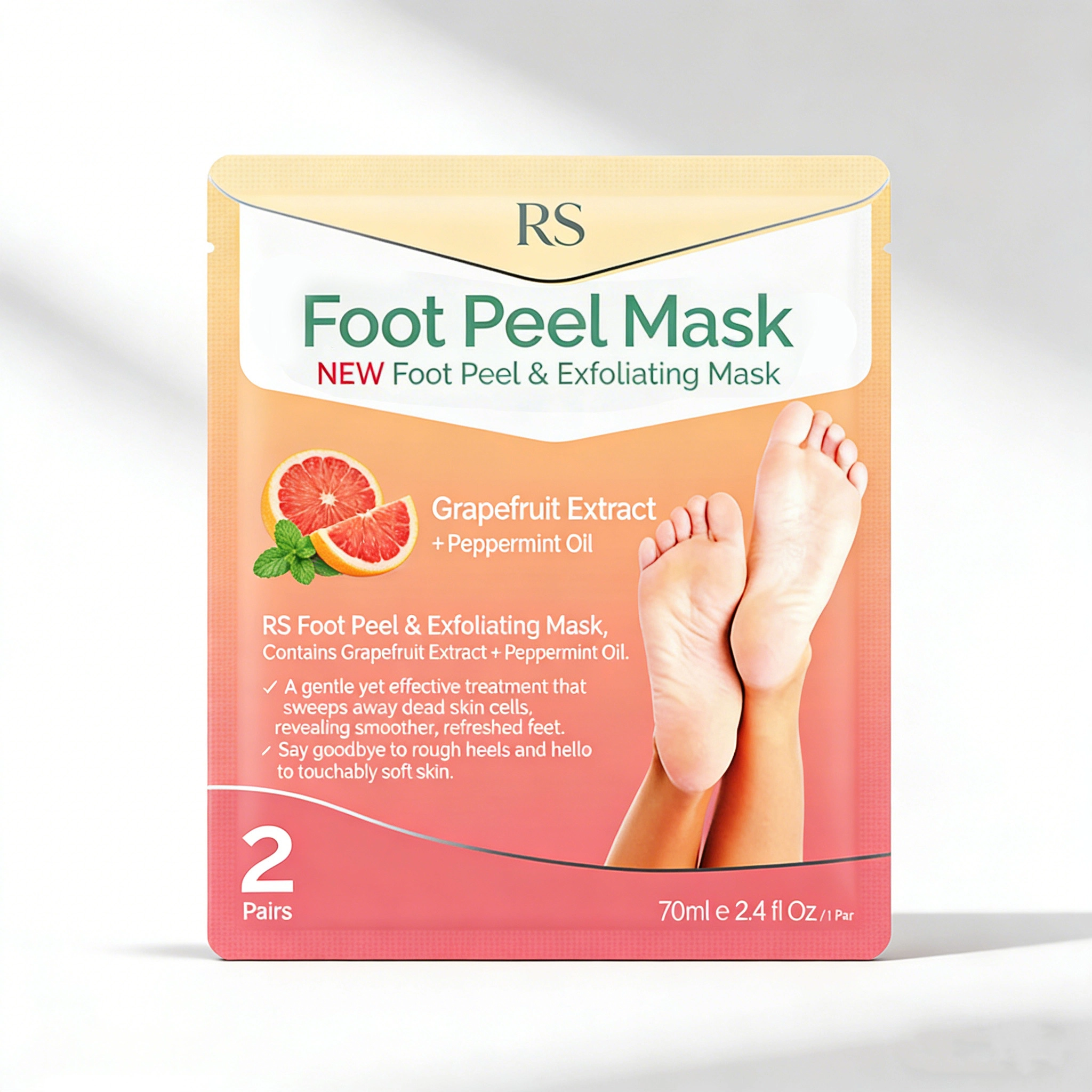 Foot Peel & Exfoliating Mask - RYSUN