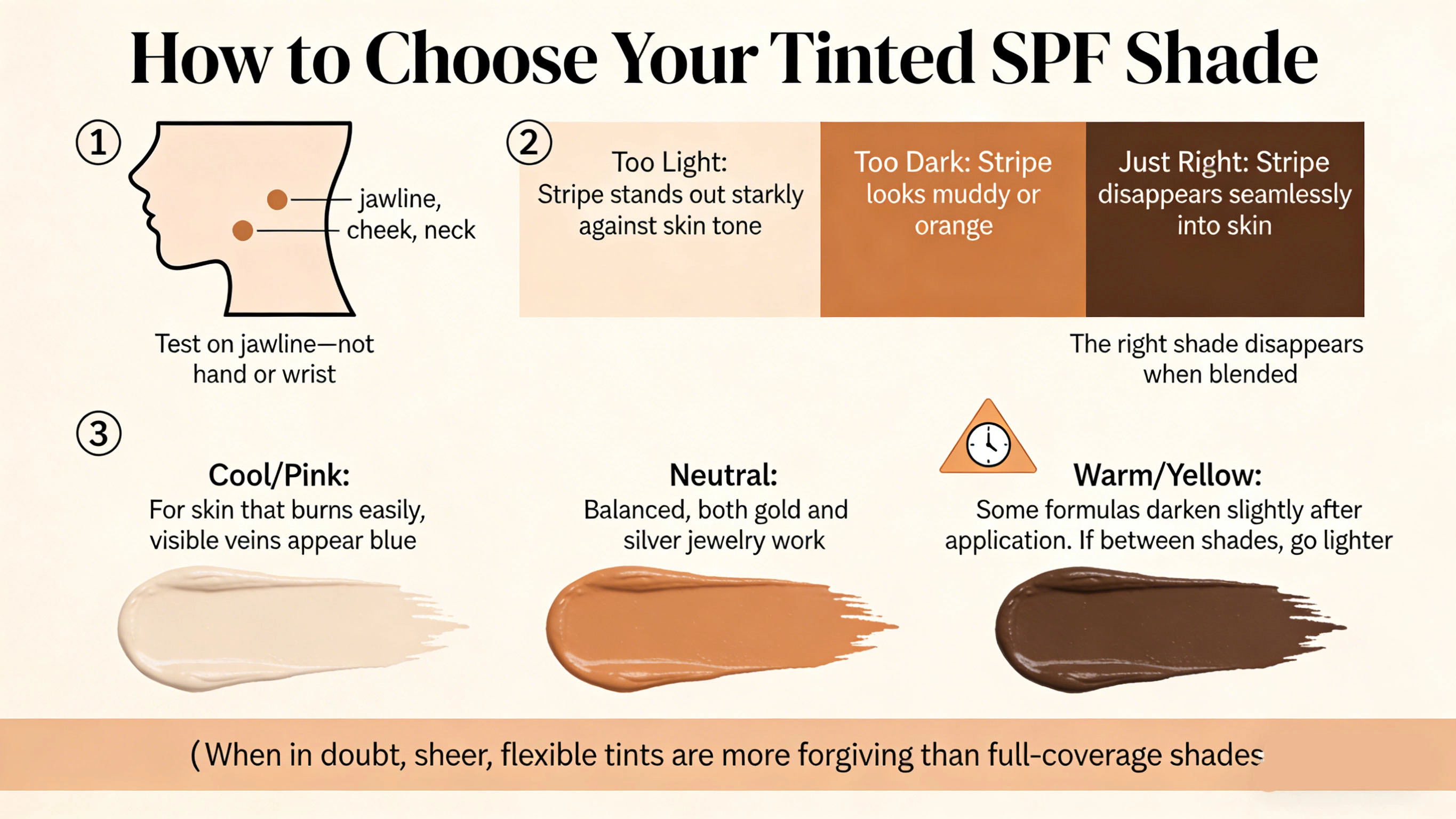 How do I choose the right tinted SPF shade - RYSUN