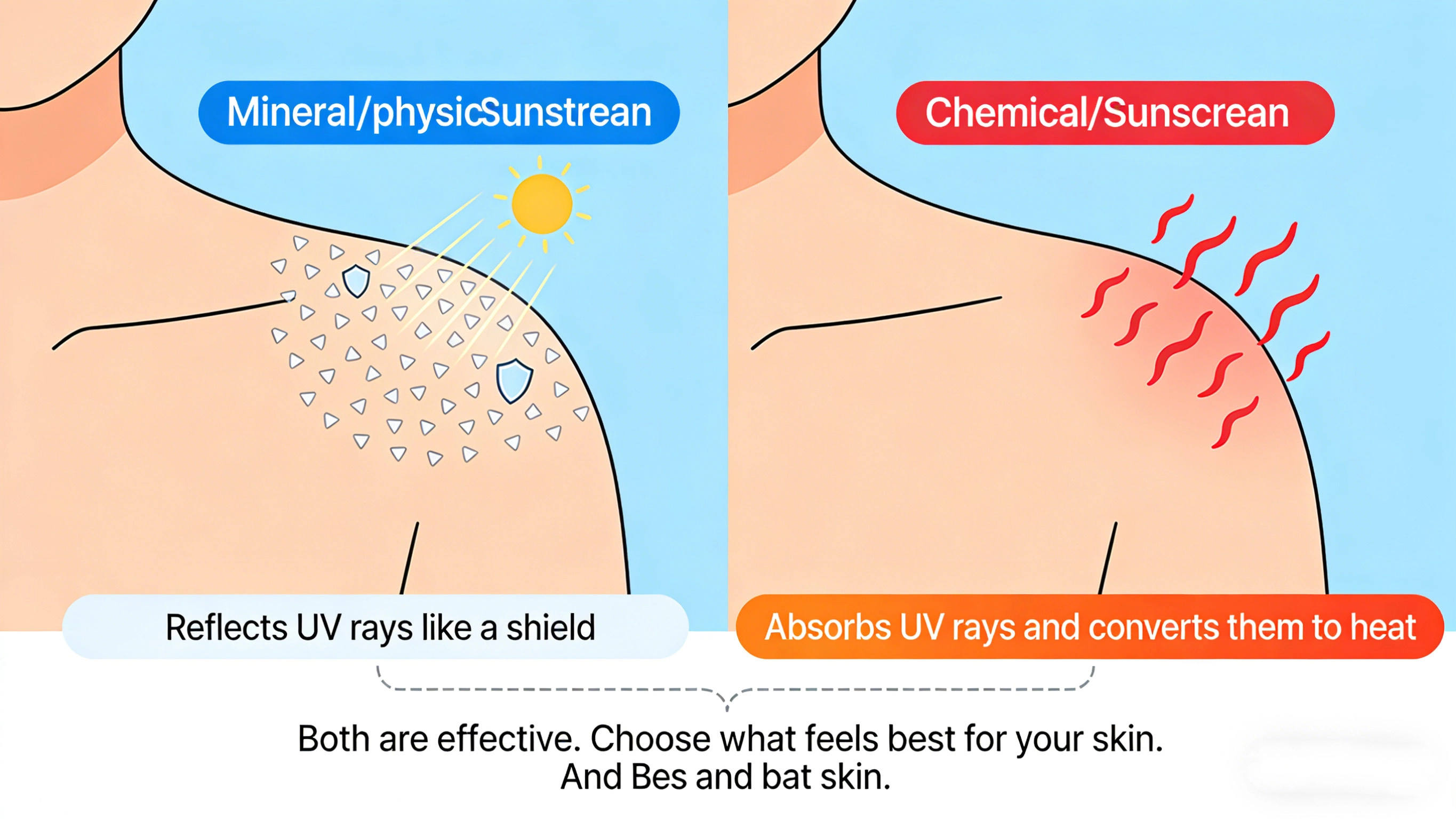 how sunscreen works - RYSUN