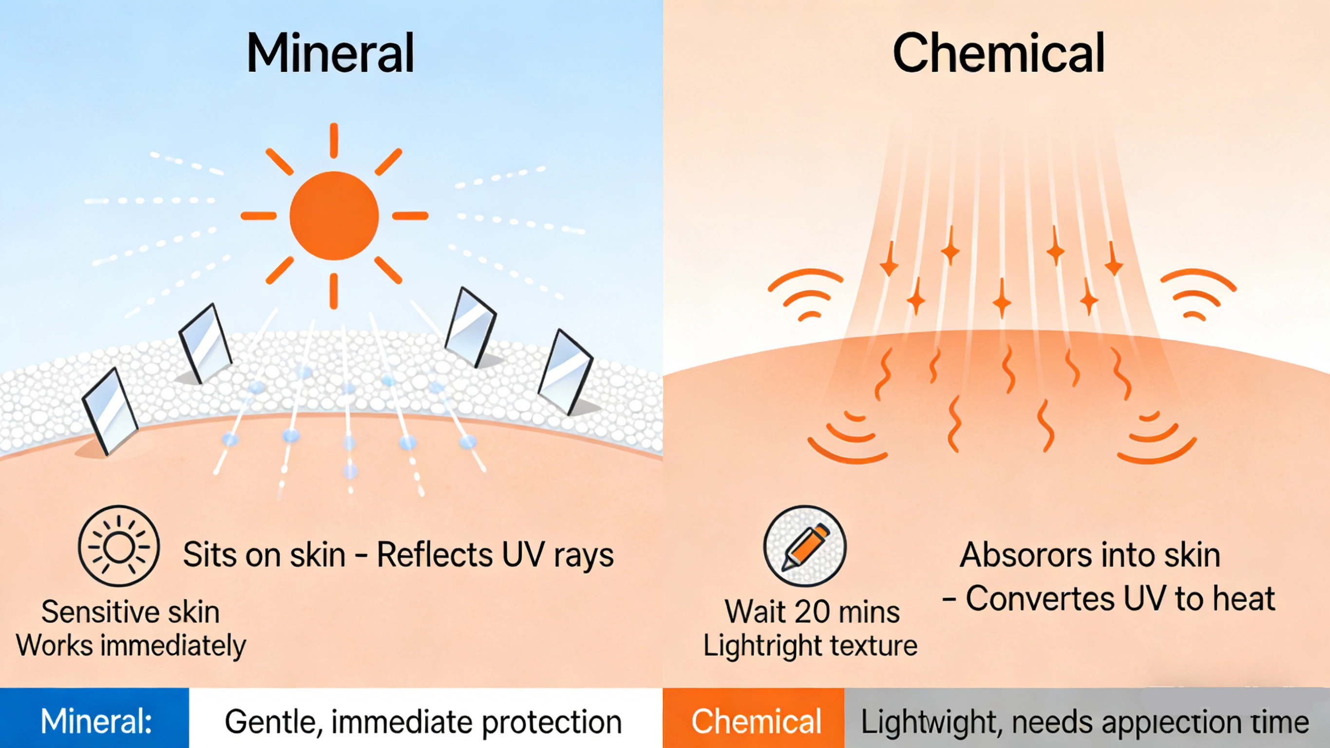 mineral vs chemical sunscreen - RYSUN