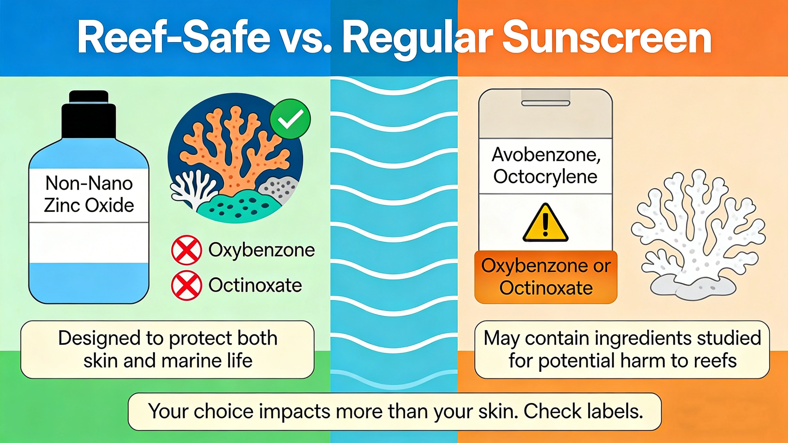 reef safe sunscreen vs regular sunscreen - RYSUN