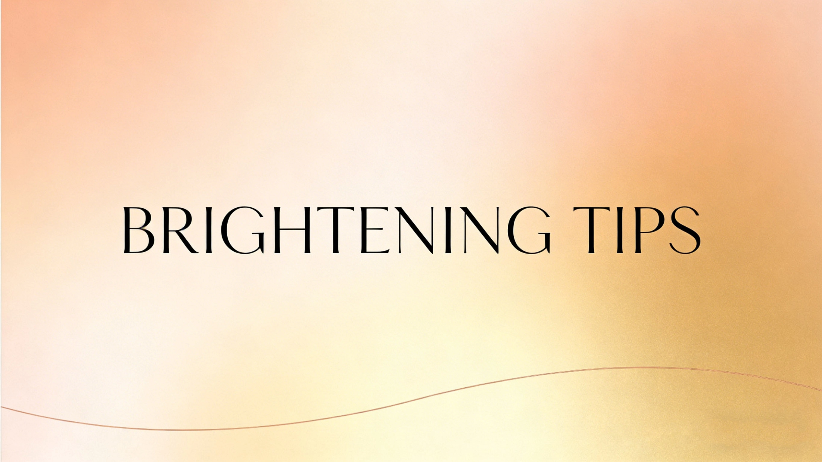 skin brightening tips - RYSUN