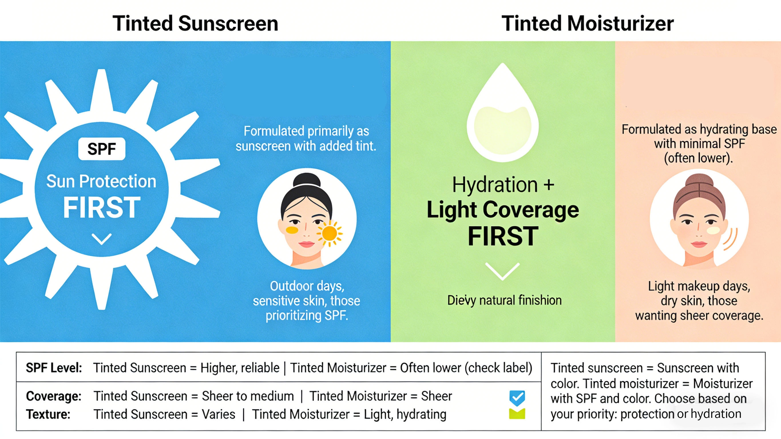 tinted sunscreen vs tinted moisturizer - RYSUN
