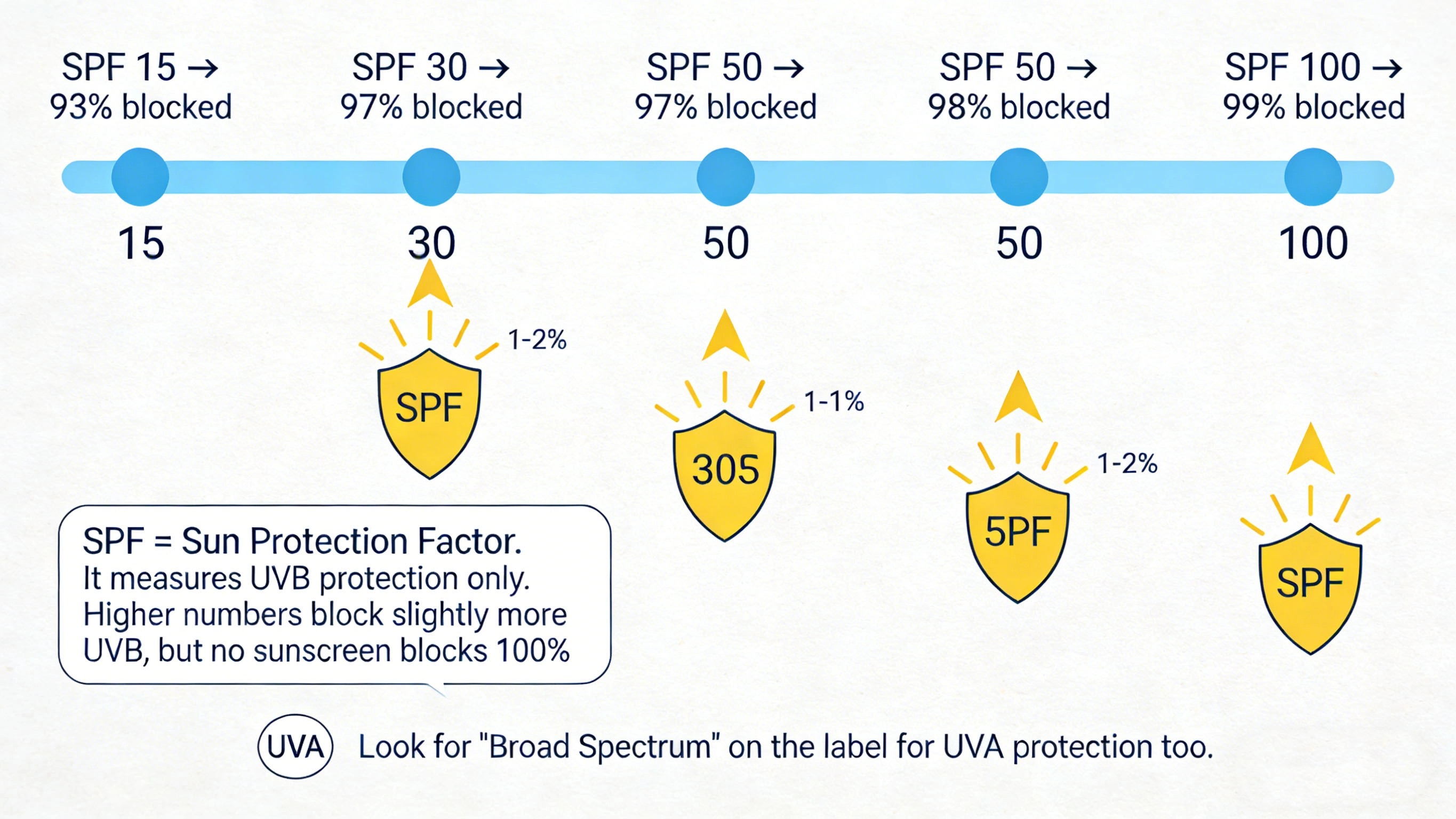 what does the number on sunblock mean - RYSUN