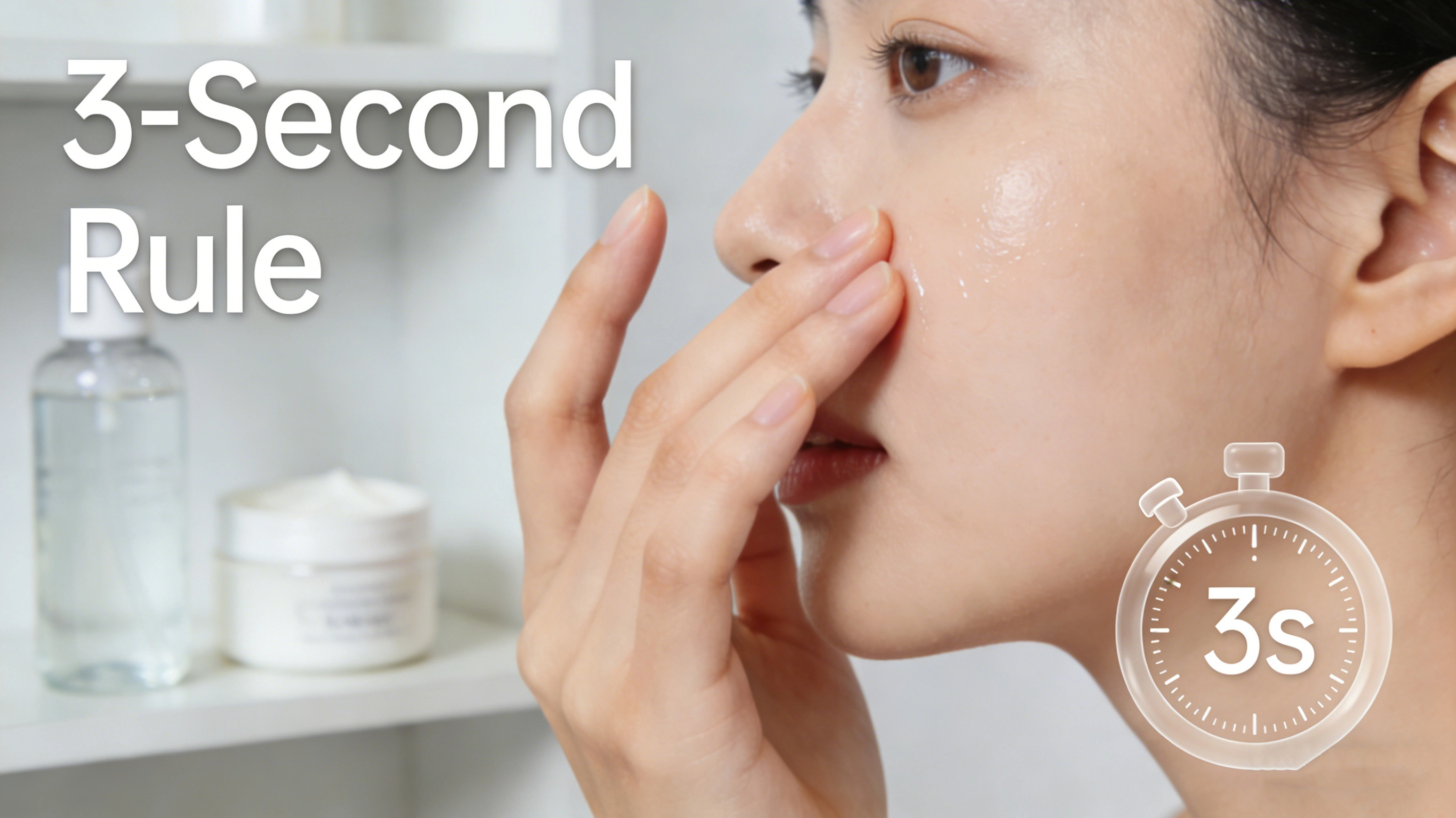 What is the Korean skincare 3 second rule - RYSUN