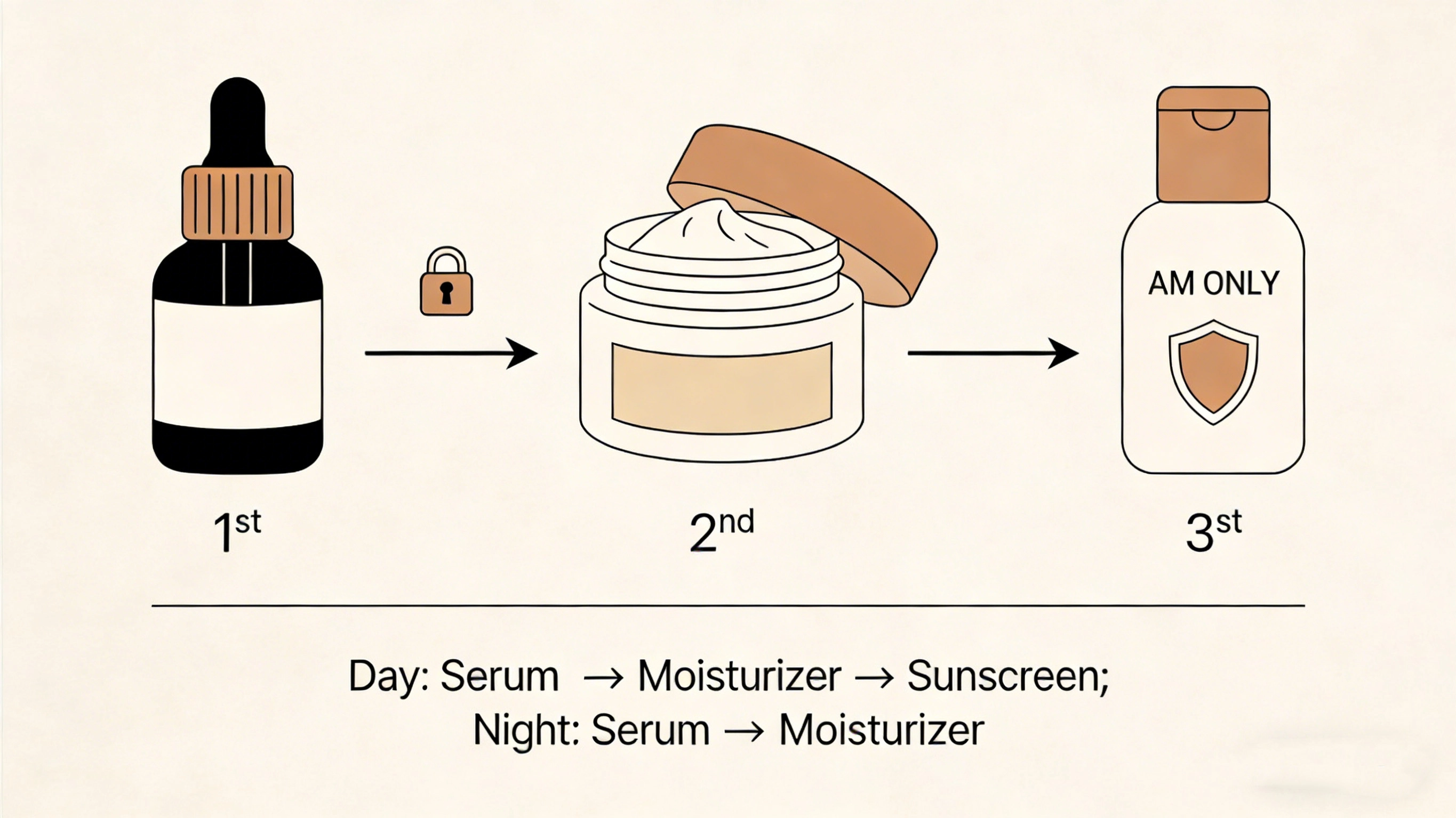 What to apply after dark spot correcting glow serum - RYSUN