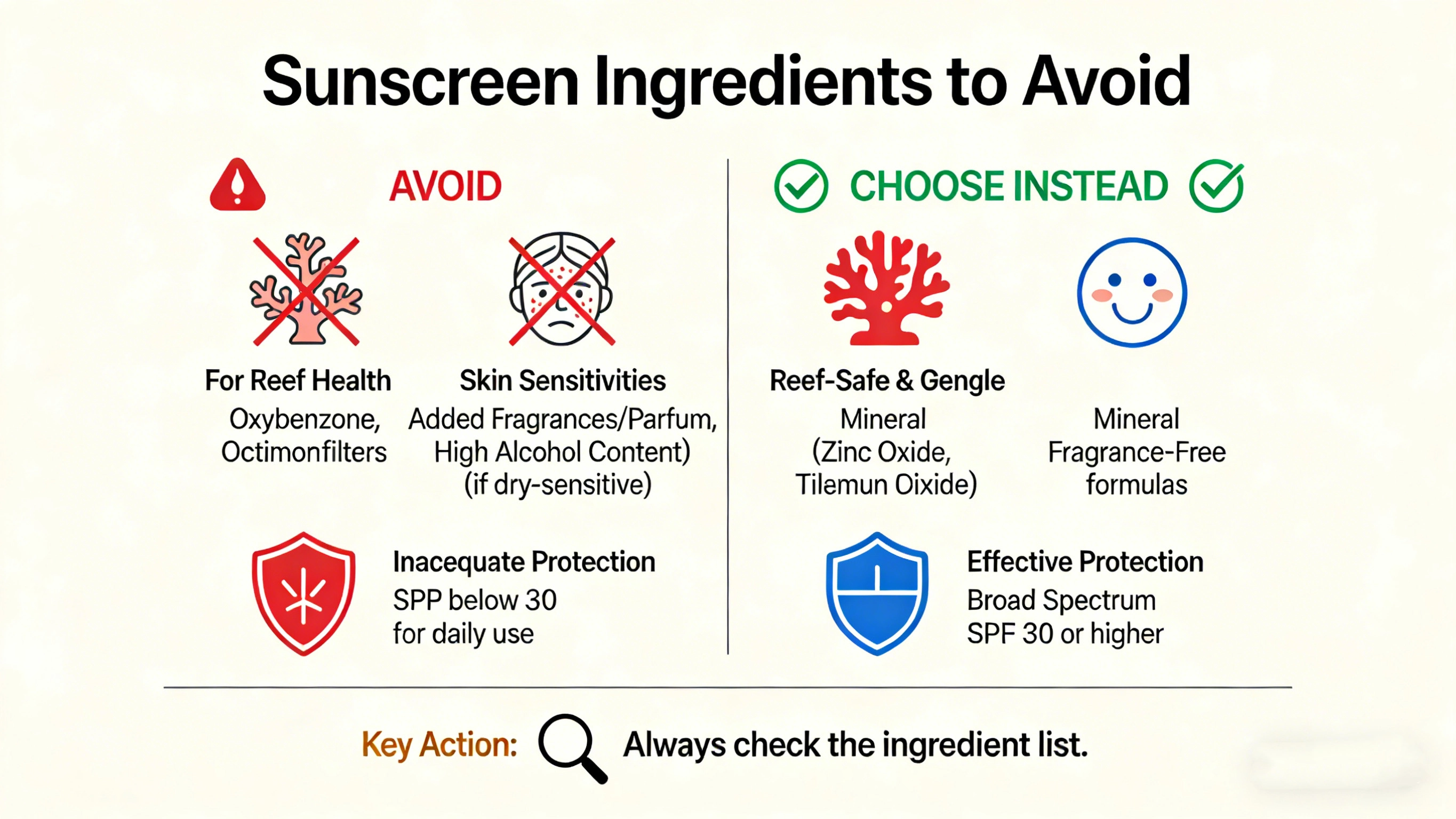 Чего следует избегать при использовании солнцезащитного крема - RYSUN