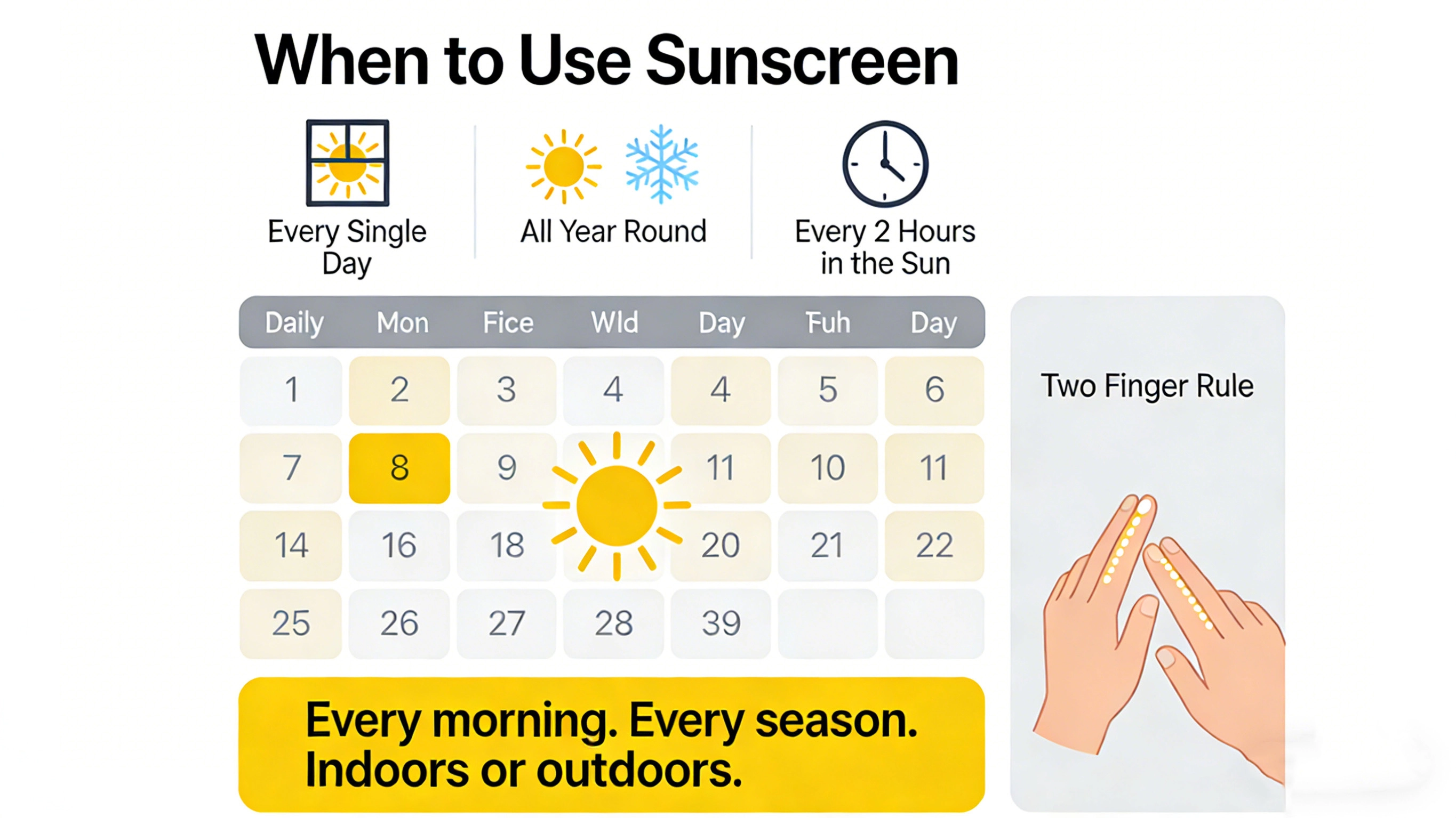 when sunscreen should be used - RYSUN