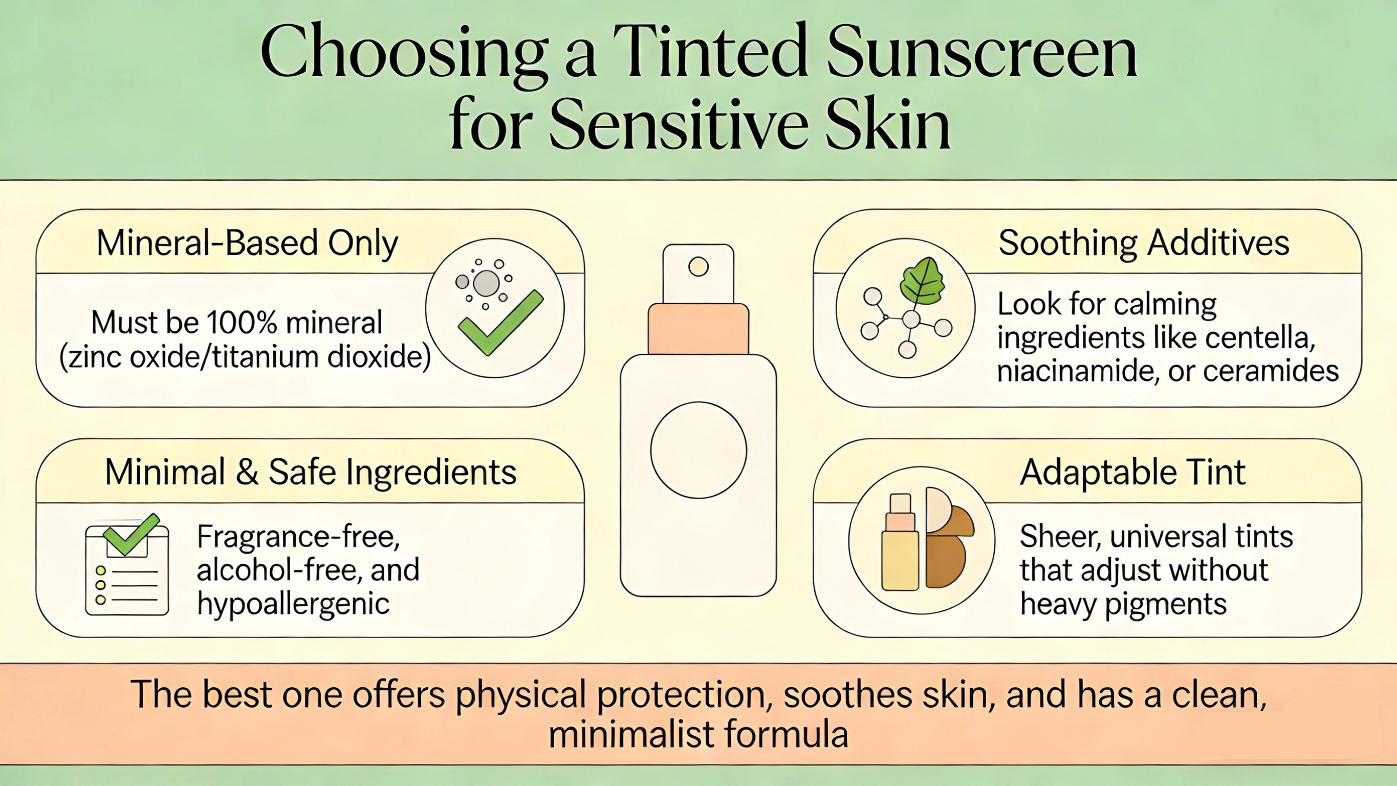 which tinted sunscreen is best for sensitive skin - RYSUN