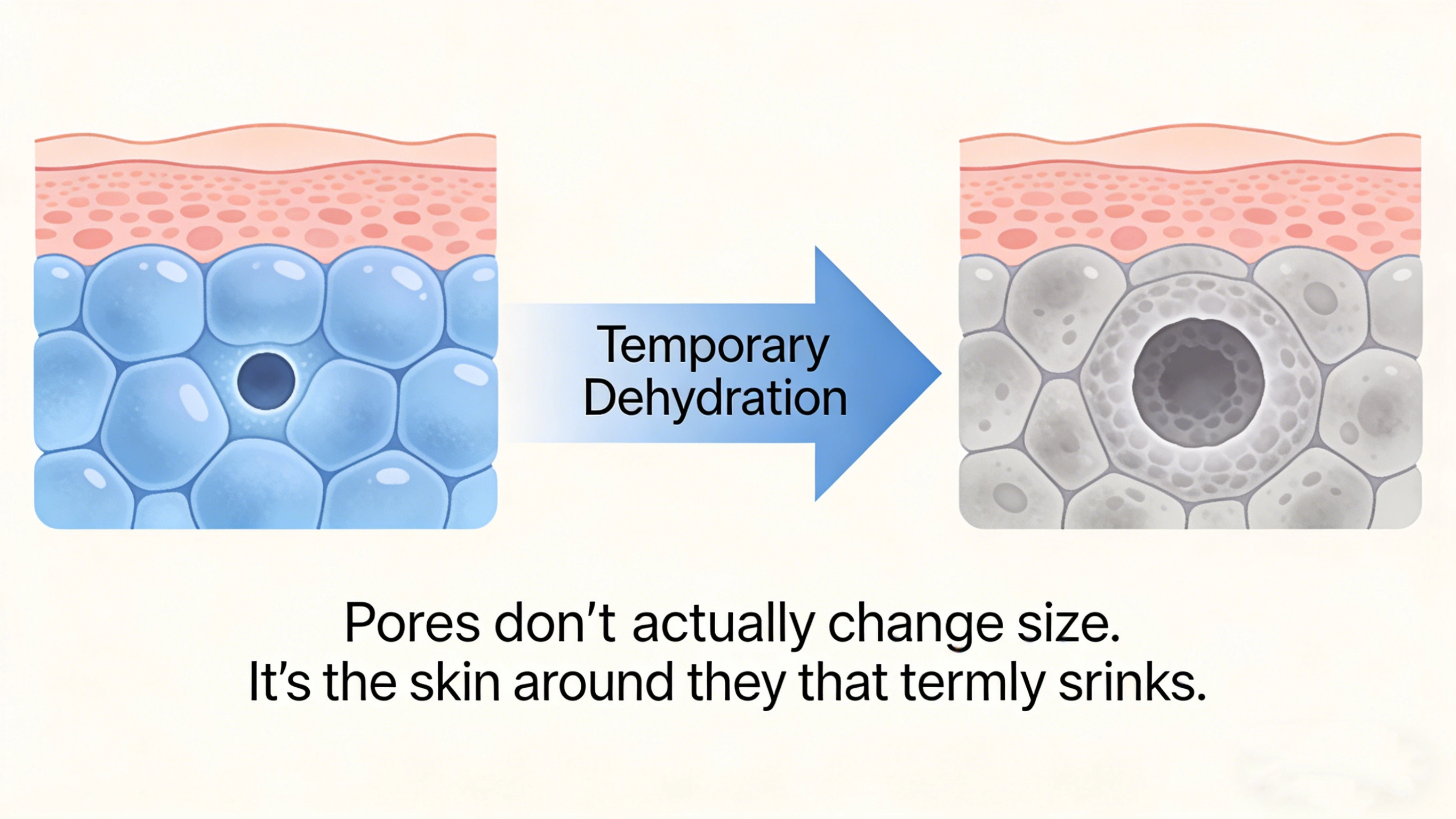 Why do my pores look larger after exfoliation - RYSUN
